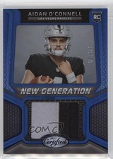 2023 Certified New Generation Jerseys Mirror Blue 85/99 Aidan O'Connell 1u6