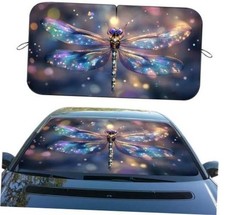 Dragonfly Car Windshield Sunshade, UV Heat Reflector Sun Visor color 6