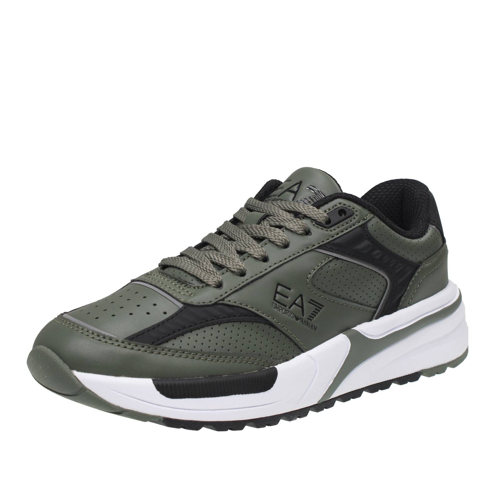 Ea7 Emporio Armani Carter erhhte Sohle grn - Gr 24190₽