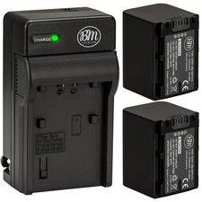 BM NP-FV70 2 Batteries Charger for Sony HDR-PJ275 HDR-PJ340 PJ540 PJ670 PJ810