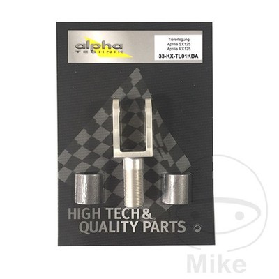 ALPHA TECHNIK Homologated rear suspension lowering kit