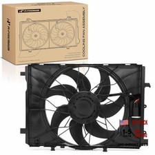 Engine Radiator Cooling Fan Assembly Compatible with Select Mercedes-Benz