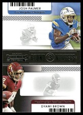 2021 Panini Contenders Josh Palmer / Dyami Brown Cleveland Indians #RN-JPA