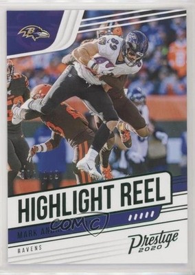 2020 Panini Prestige Highlight Reel Xtra Points Green /199 Mark Andrews 3c2