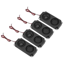 4 Pcs 5 Watt 8 Ohm Single Mini Speaker with Terminal Wire