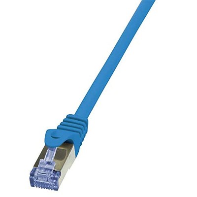 LogiLink CQ3036S Cat.6A 10G S/FTP PIMF PrimeLine Patch Cable, 1 Meter Length, Bl