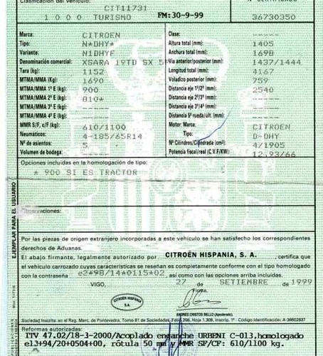 9635220680 TURBOLADER / GARRETT / GT15 / 2459613 FÜR CITROËN XSARA BERLINA 1.9 T - Bild 10 von 10