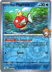 Misty's Magikarp 048/182 Reverse Holo Destined Rivals