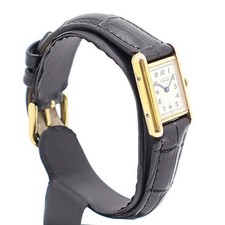 CARTIER MUST TANK W1002954 Sterling Silver #VWM3807