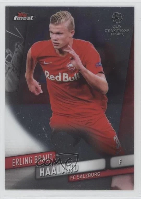 2019-20 Topps Finest UCL Erling Haaland #91 for sale | eBay
