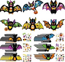 Pajean 48 Pack Halloween Craft Kits for Kids as pictures shown, MULTIPLE 