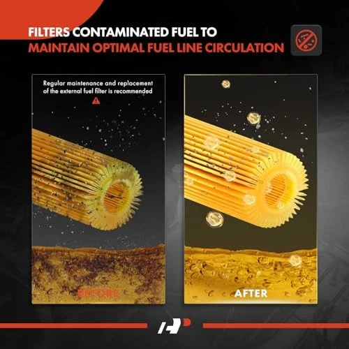 Fuel Filter for 2004–2014 Mazda 3 & 2008–2013 Volvo C30 & C70 S40 V50 2.0L-2.5L - Image 3 of 4