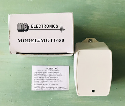 MG ELECTRONICS PLUG IN CLASS 2 TRANSFORMER MODEL MGT1650 - NEW