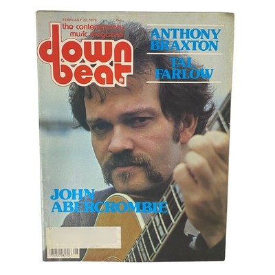 Down Beat Magazine February 22, 1979 John Abercrombie, Anthony Braxton