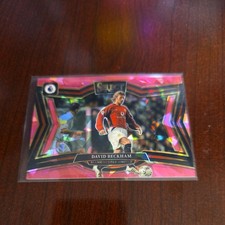 David Beckham 2024-25 Panini Select Premier League Pink Ice