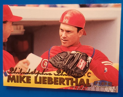 1999 Fleer Tradition Gold #537 Mike Lieberthal Philadelphia Phillies *40% OFF 2+