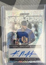 2019 Leaf Flash - News Flash Kristian Robinson #NF-KR1 (AU, RC)