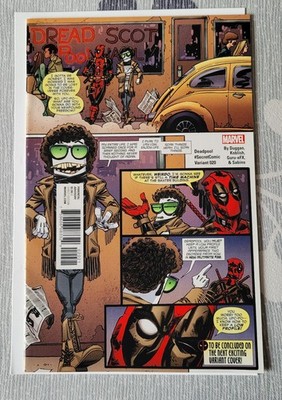 Deadpool #SecretComic Variant 020 MARVEL 2016 VF+