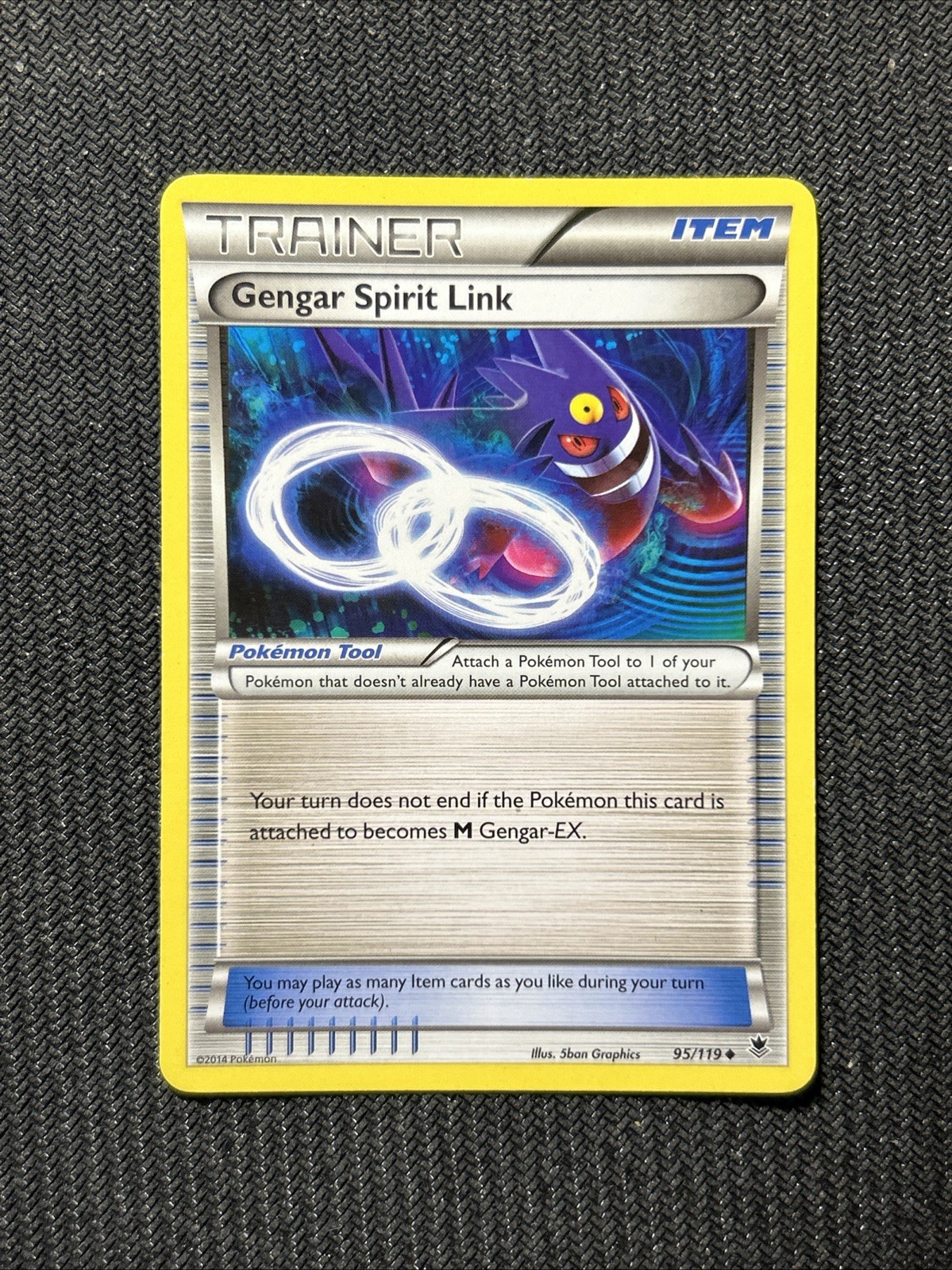 Gengar Spirit Link 95/119 XY : Phantom Forces Regular LP