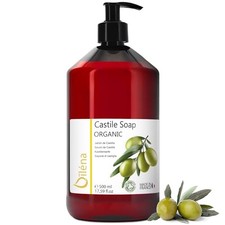 Savon de Castille Liquide Bio 100% Naturel | Mains, Visage, Corps, Cheveux | ...