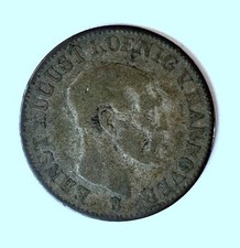 1851 B German States (Hannover) 1/12 Thaler Silver Coin KM# 206