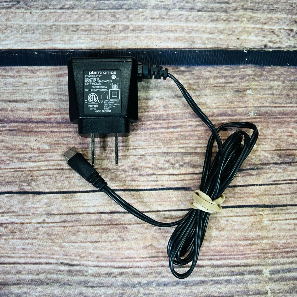 Plantronics Micro USB Charger Fast Charging for Samsung Android Phone 200833-01 - Image 2 of 4
