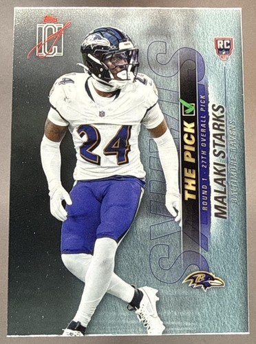2025 Topps Signature Malaki Starks Base (RAW)