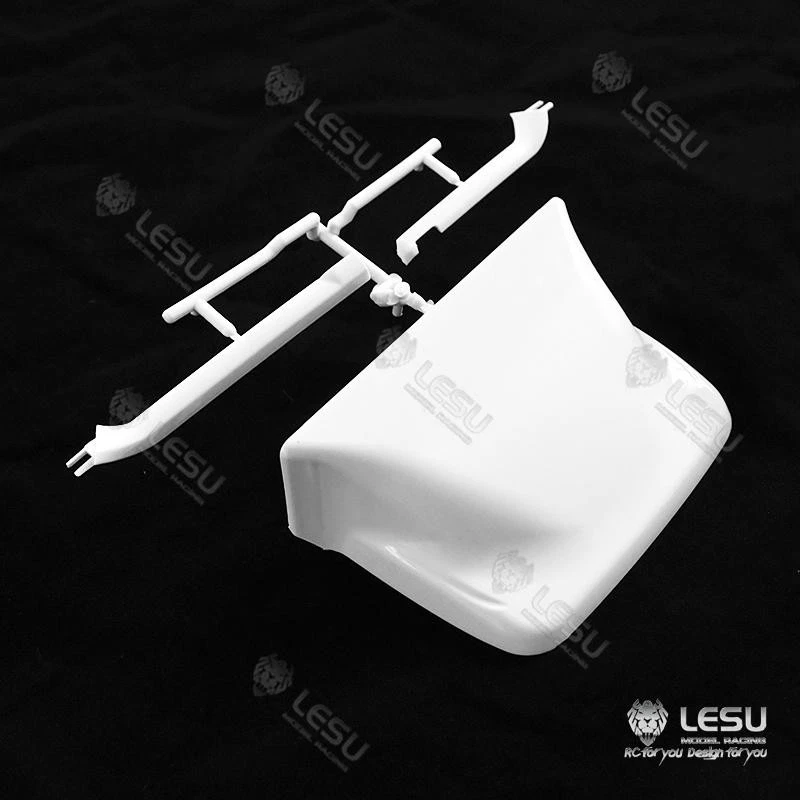 LESU Plastic Cabin Roof Spoiler Parts for 1/14 700 Tractor Truck Lorry Trailer - Image 4 of 4