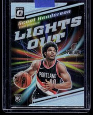 2023-24 Donruss Optic #14 Scoot Henderson Lights Out Holo