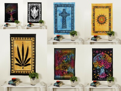 Tapestry Mandala Indian Wall Hanging Decor Bohemian Hippie Queen Twin Poster New