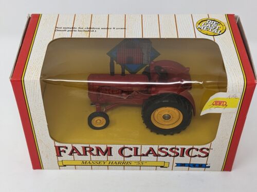 Ertl Farm Classics Massey Harris "55" 1/43 Scale NEW IN BOX Plastic on box split - Picture 3 of 10