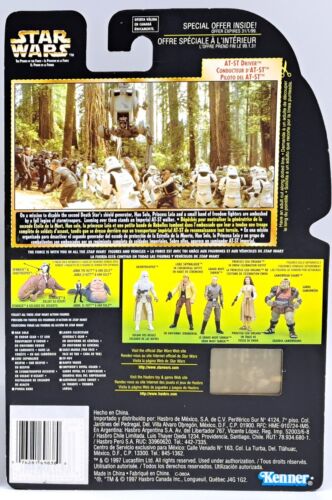 AT-ST Driver Star Wars POTF Power of the Force Freeze Frame Green 1997 MOSC MISB - Picture 2 of 2