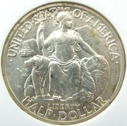 NGC MS 65 1935-S San Diego Commemorative Half Dollar