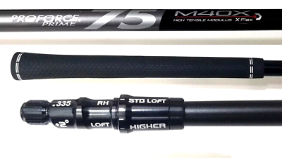 Fujikura Fit On Stiff Driver Shaft 59g For TaylorMade Qi10 STEALTH SIM M1-M6
