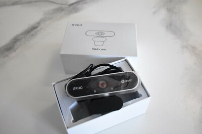 IFROO FHD 1080P Webcam With Microphone No fisheye Wide-Angle for Desktop Laptop