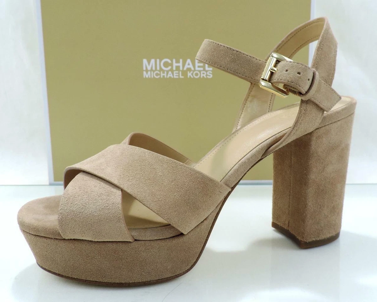 Womens MICHAEL Michael Kors Divia Platform Sandals Black  Walmartcom