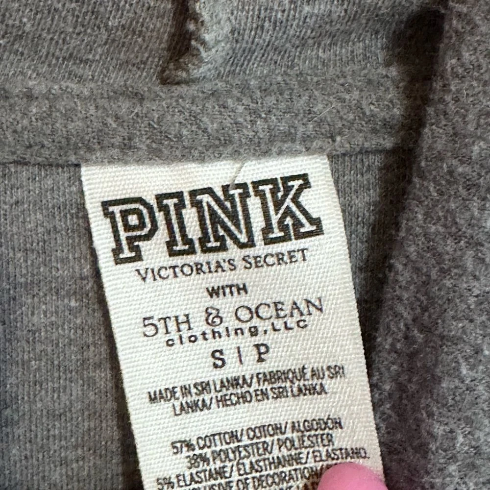 UNDERCOVER Felpa con cappuccio Victoria Secret ROSA Wisconsin Badgers