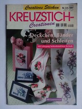Creatives Sticken 3/4-1997 - Kreuzstich-Creationen - Deckchen, B&auml;nder, Schleifen