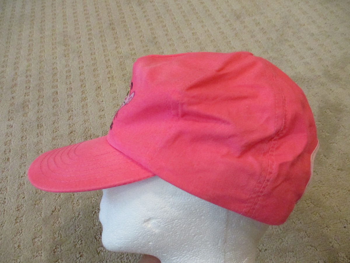 Vintage Pink Panther Adjustable Snapback Hat NAI OCF * | eBay