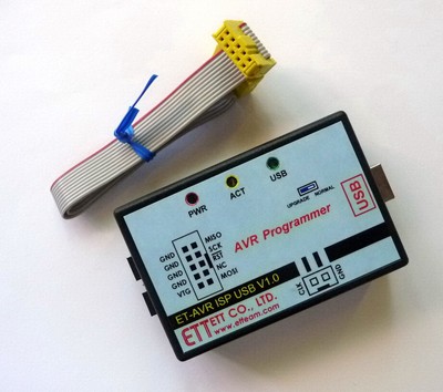 PROGRAMMER / DEBUGGER - AVR ISP USB V1.0