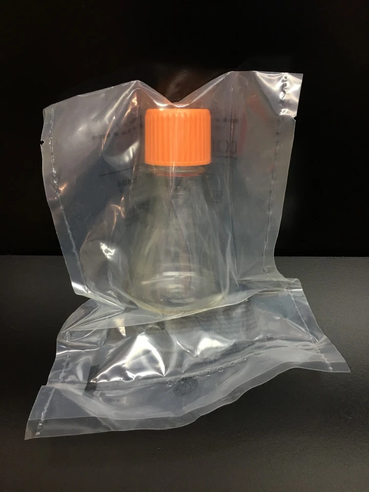 Corning REF 430421 125mL Polycarbonate Erlenmeyer Flask with Flat Cap - Image 2 of 4