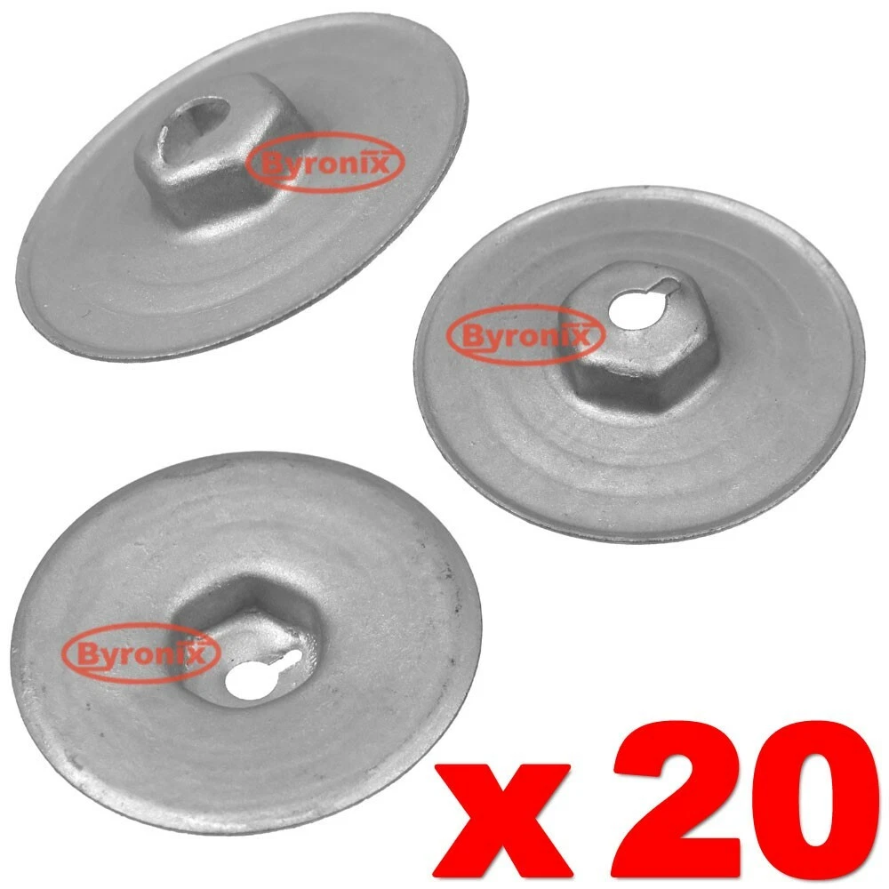 HEAT SHIELD INSULATION NUT FOR BMW AND MINI PANEL UNDERBODY BODY WASHER HEX  X 20 | eBay