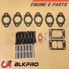 Exhaust Manifold Gaskets Bolts Spacers For Dodge Cummins 5.9 B5.9 Isb 24v 98-06