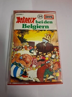 Vintage Hörspielkassette (Europa) Nr. 24 Asterix bei den Belgiern - Bild 1 von 4