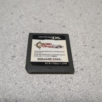 USED Nintendo DS Chrono Trigger DS square Enix cartridge only From Japan Video