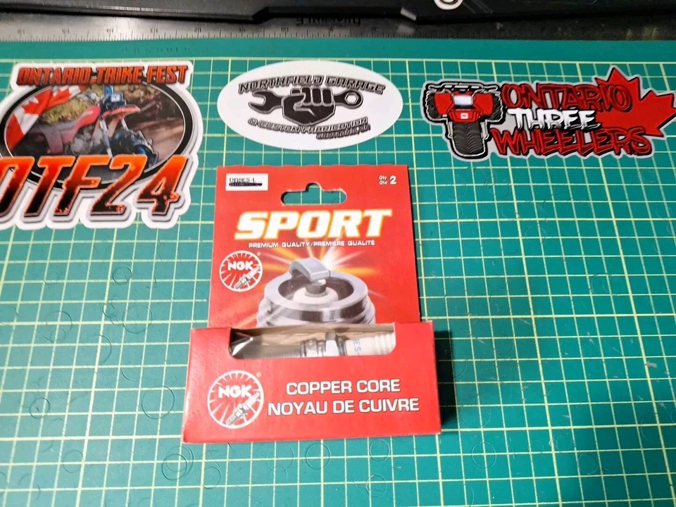 Свечи зажигания Honda ATC TRX XR XL TR TLR NGK сделано в Японии DR8ES-L подходят для 1980-2009 - Изображение 3 из 4