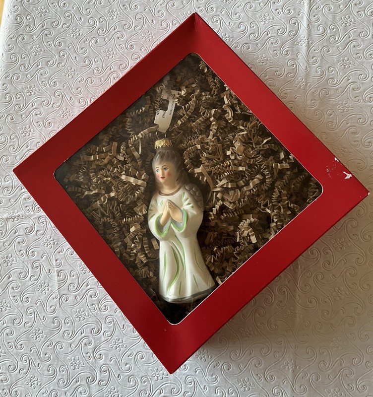 Vaillancout Folk Art 1997  Angel Ornament Nordstrom NWB