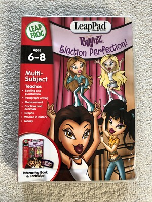 LeapFrog LeapPad Leap Pad Bratz Election Perfection Book & Cartridge Alter 6-8 Jahre