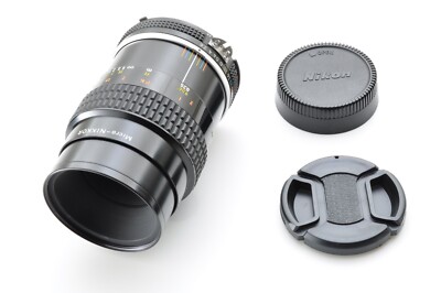 NIKON Ai-S Micro-NIKKOR 55mm F2.8 [AS IS Open Aperture] MF Lens