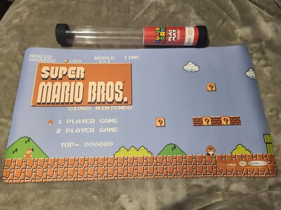 Ultra Pro Super Mario Bros Brothers Level 1-1 Classic Game Playmat Nintendo Tube